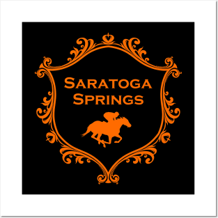 Saratoga Springs New York Horse Racing Posters and Art